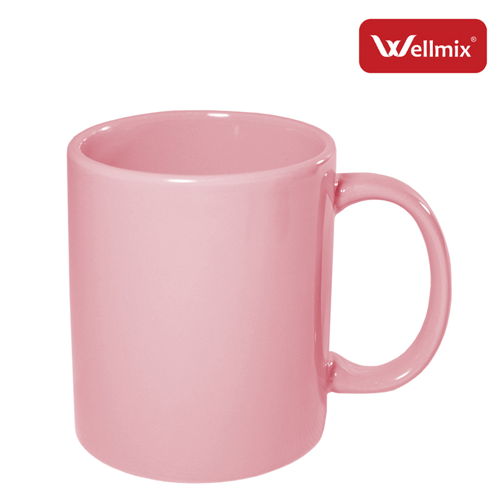 CANECA DE PORCELANA IRIS ROSA 300ML