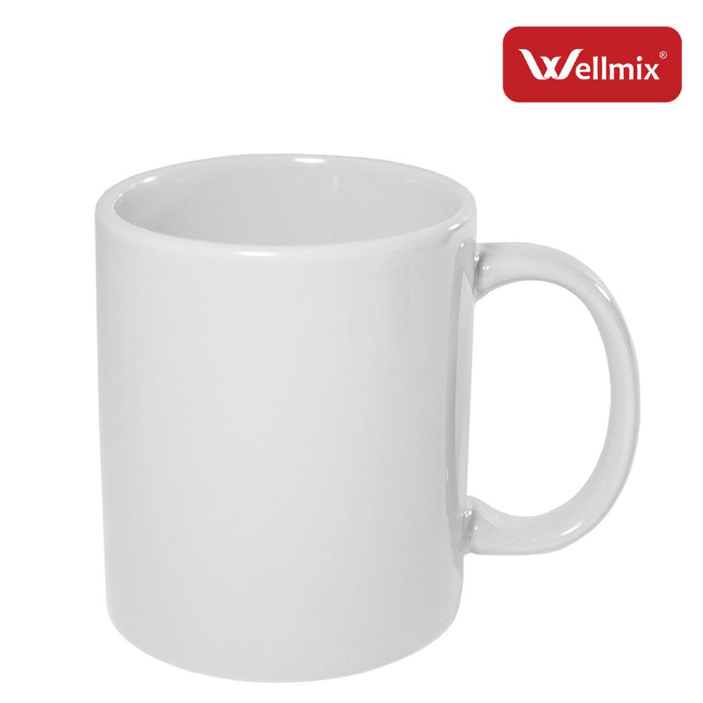 CANECA DE PORCELANA IRIS BRANCA 300ML