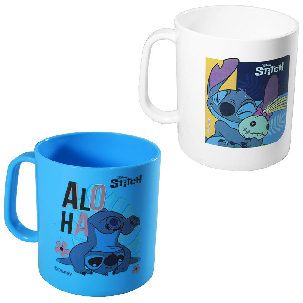 CANECA DE PLASTICO STITCH 400ML