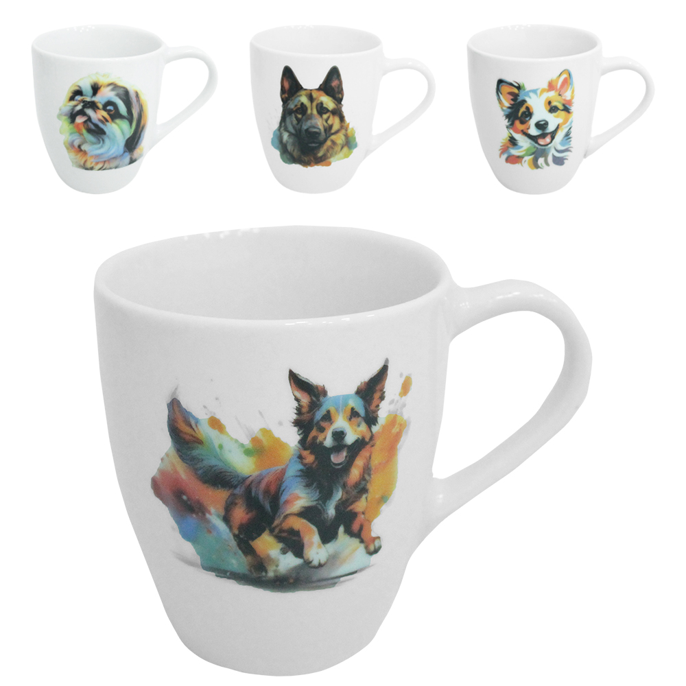 CANECA DE PORCELANA CACHORRO 250ML