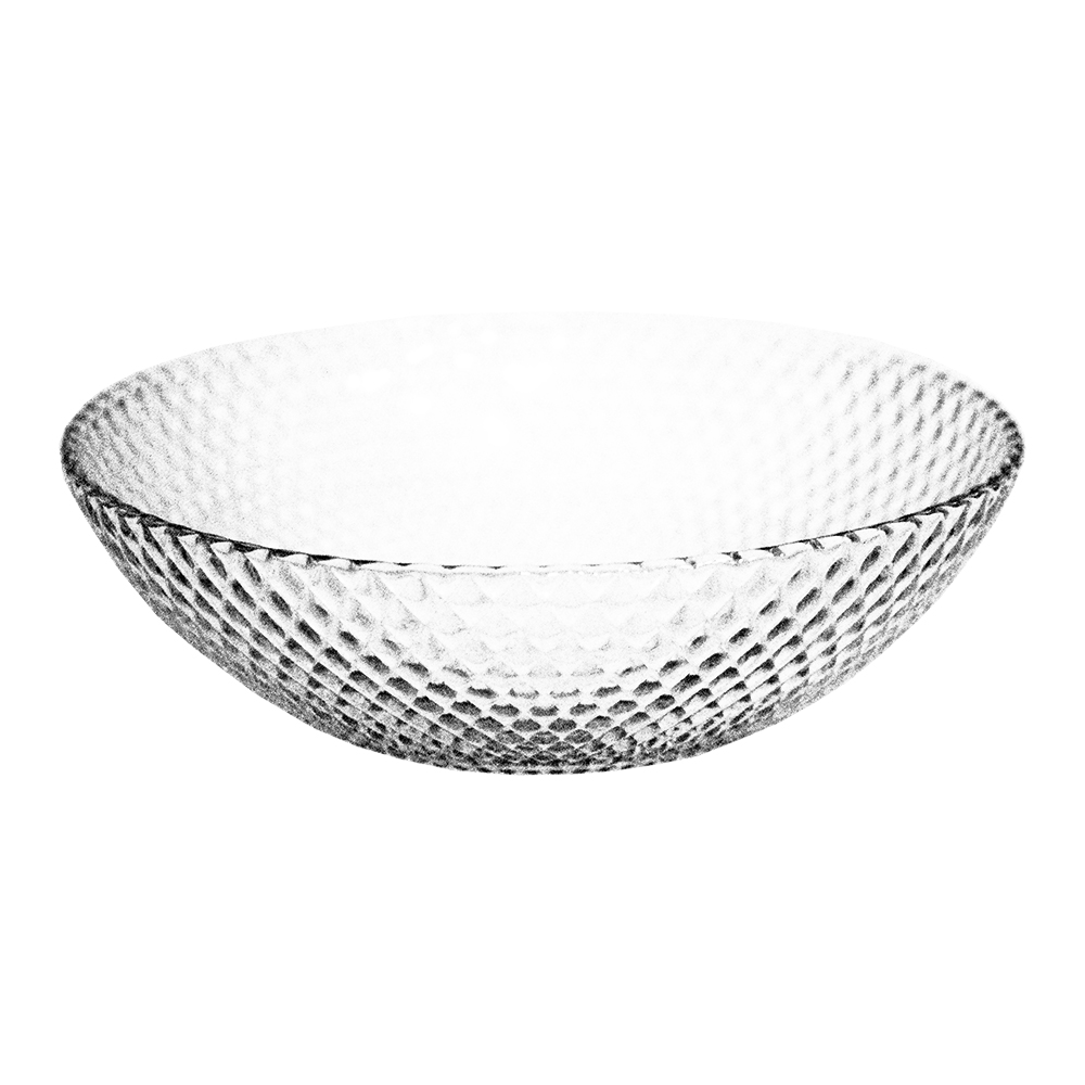 TIGELA DE VIDRO REDONDA PARA SOBREMESA BOWL CARALEE 500ML 17CM DE Ø 