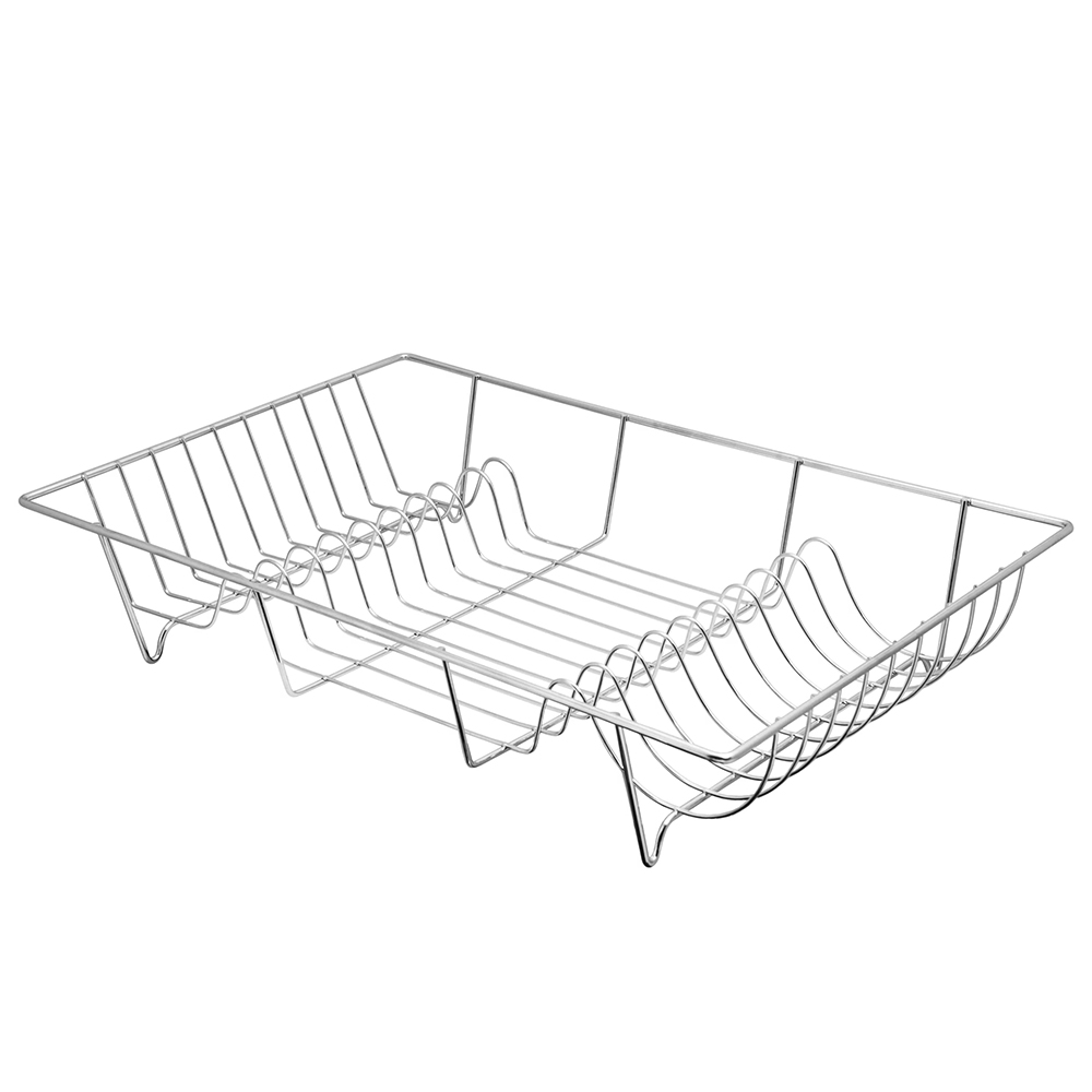 ESCORREDOR SECADOR DE PRATOS ARAMADO CROMADO 48X32X9CM