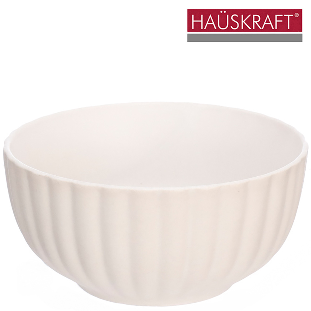 TIGELA CUMBUCA DE PORCELANA BOWL BRANCO BELLA HAUSKRAFT 450ML 13CM DE Ø