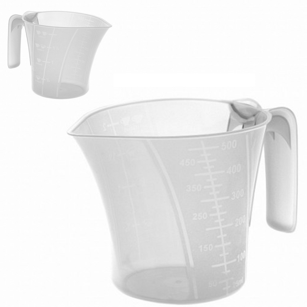 JARRA DE MEDIDA / DOSADOR GRADUADO DE PLASTICO 500ML