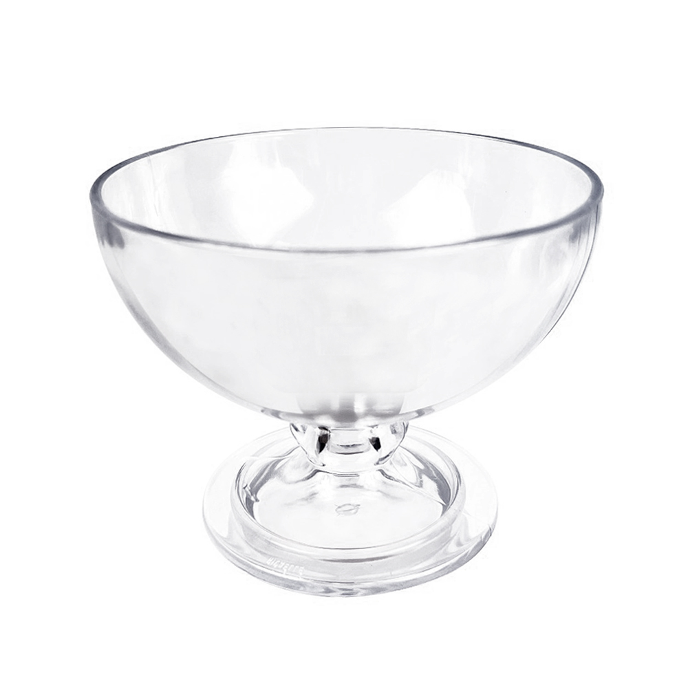TACA DE ACRILICO REDONDA PARA SOBREMESA CRISTAL PREMIUM 300ML