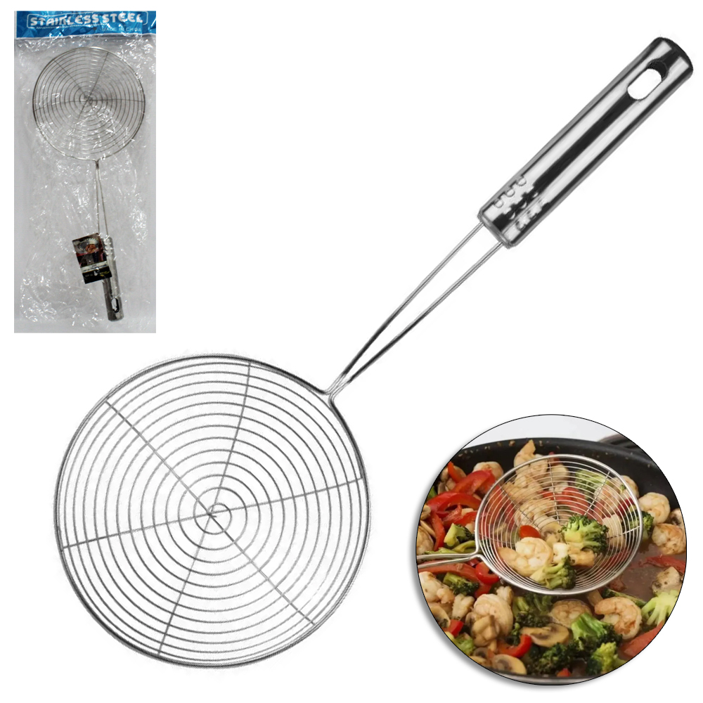 ESCUMADEIRA INOX DE FRITURAS COOK 37,5X17CM DE Ø 