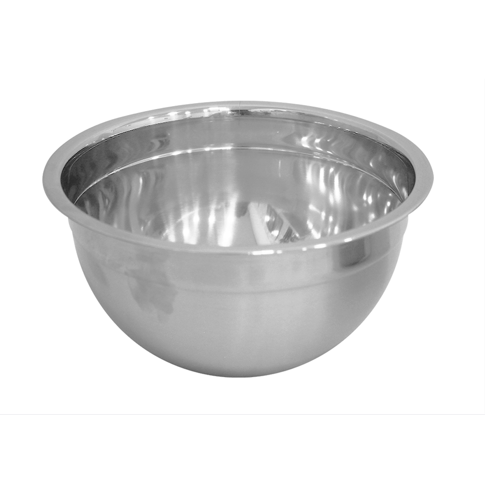 TIGELA SALADEIRA REDONDA DE INOX BOWL FUNDA 2L 22CM DE Ø