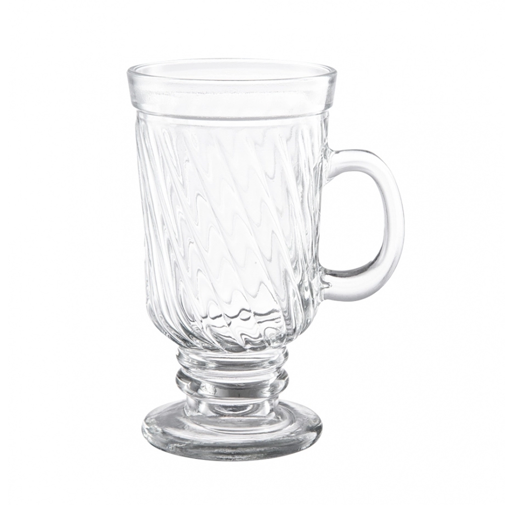 CANECA XICARA DE VIDRO PARA CAFE / CAPPUCCINO IRISH COFFEE MARESIAS 270ML