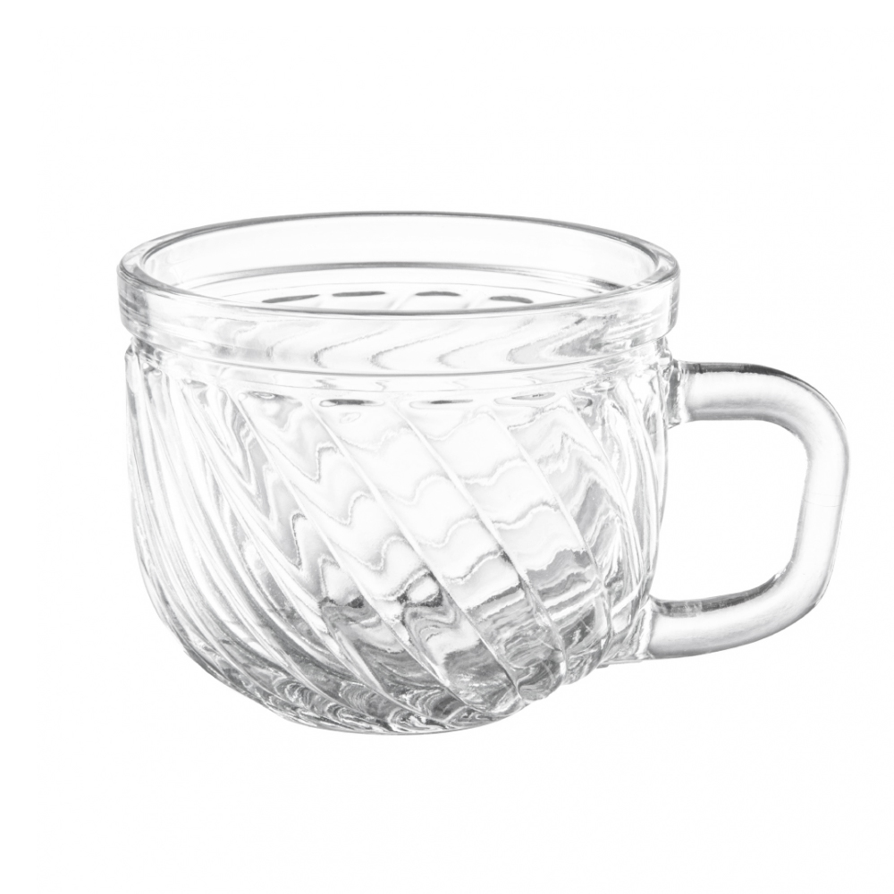 CANECA XICARA DE VIDRO PARA CHA MARESIAS 255ML