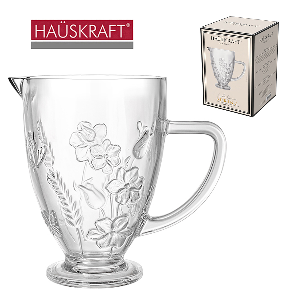 JARRA DE VIDRO LINHA SERVIR SPRING HAUSKRAFT PREMIUM 1,3L