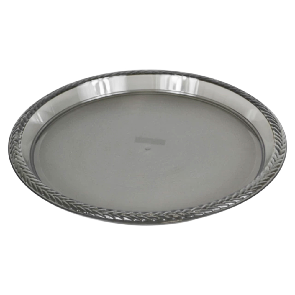 BANDEJA DE ACRILICO REDONDA TRANCA FUME PREMIUM 32,5CM DE Ø