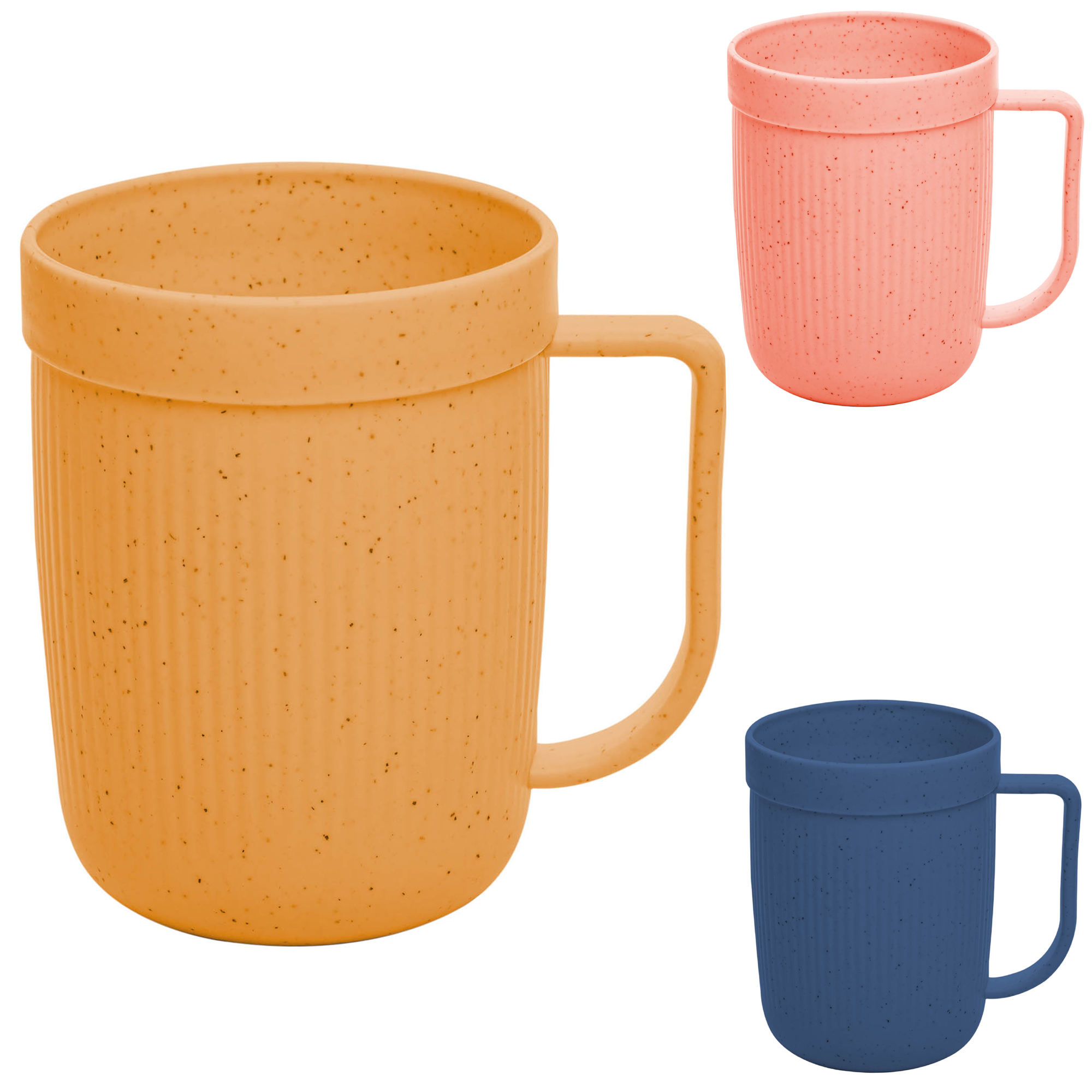 CANECA DE BAMBU ECOLOGICO STRIPES 350ML