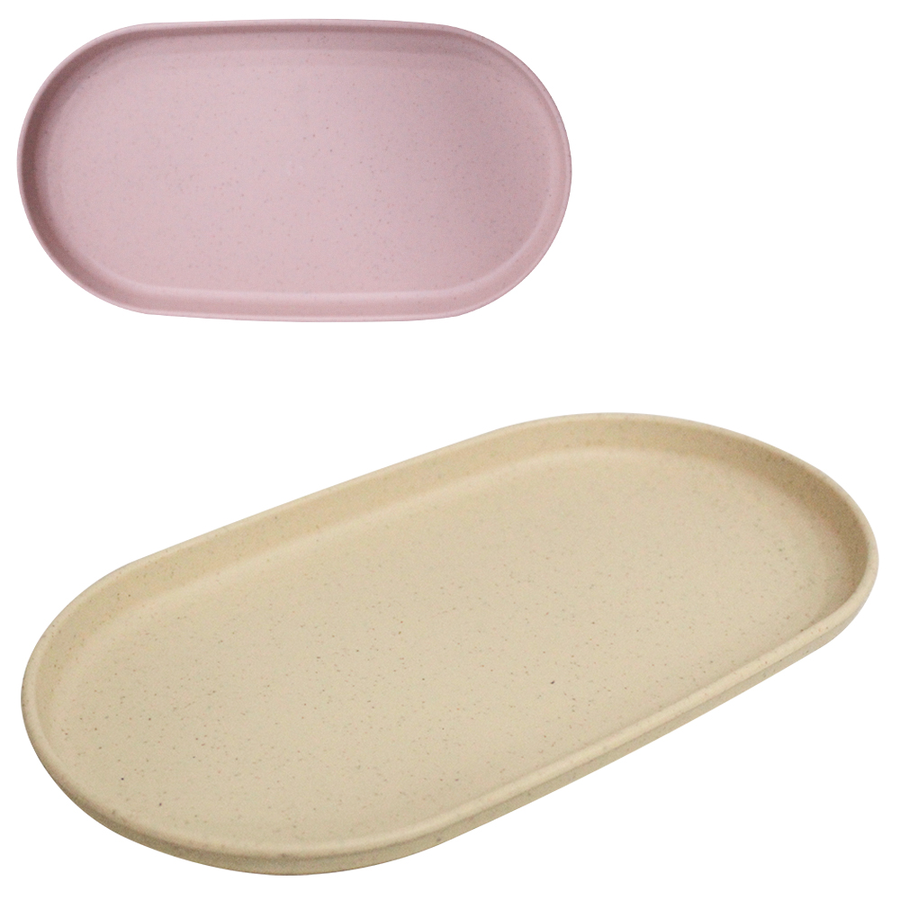 PRATO BANDEJA TRAVESSA DE BAMBU ECOLOGICO OVAL 24X13CM