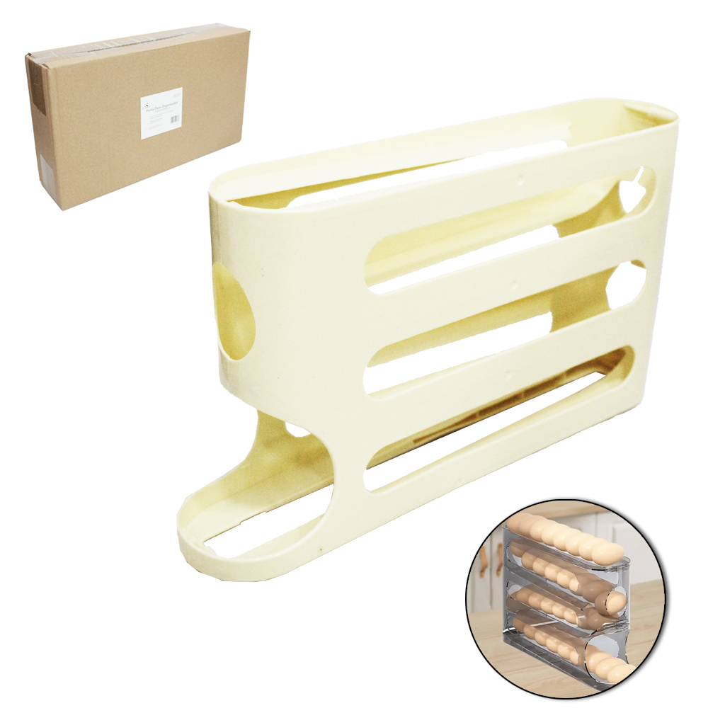 ORGANIZADOR ( PORTA ) PARA 30 OVOS DE PLASTICO QUADRUPLO X-CELL 32,5X18X7CM