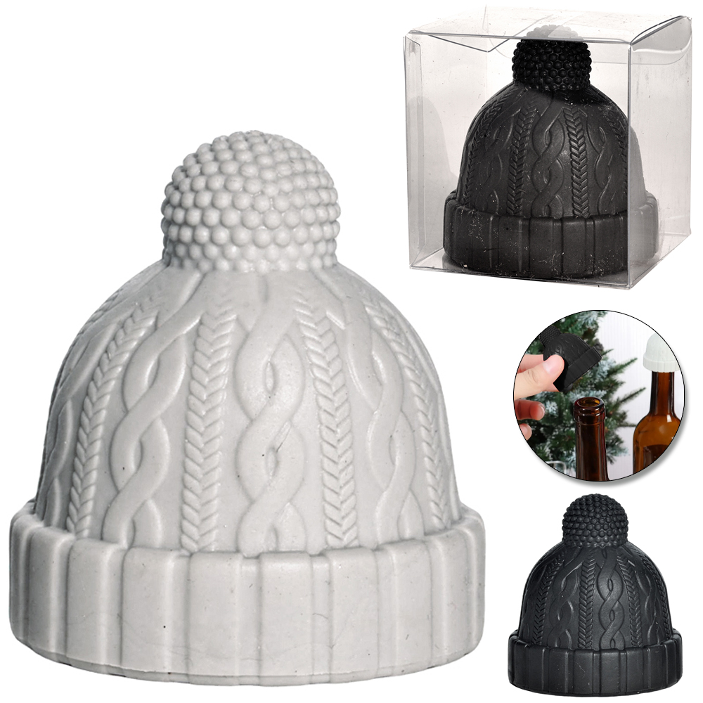 TAMPA GORRO DE SILICONE PARA GARRAFA 5X4CM DE Ø