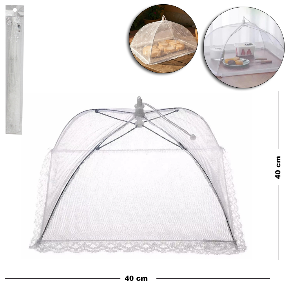 PROTETOR DE RENDA PARA ALIMENTOS ABRE / FECHA 40CM