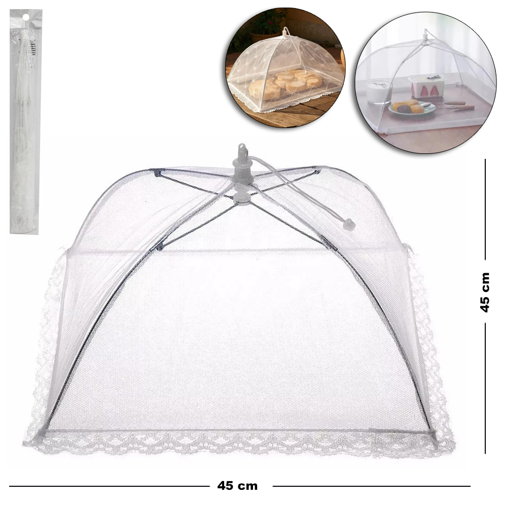 PROTETOR DE RENDA PARA ALIMENTOS ABRE / FECHA 45CM