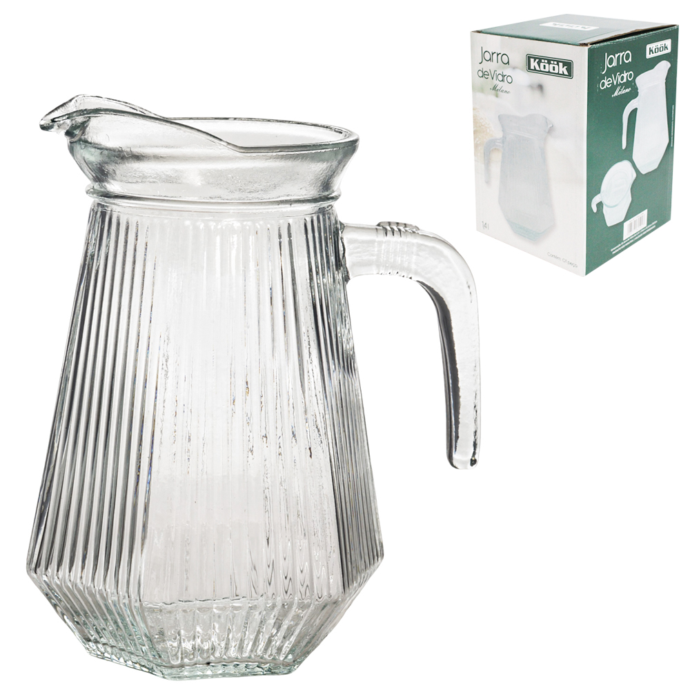 JARRA DE VIDRO MILANO 1,4L