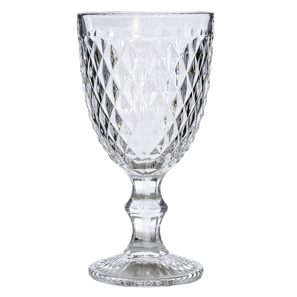 TACA DE VIDRO PARA AGUA / VINHO CRAVE 320ML