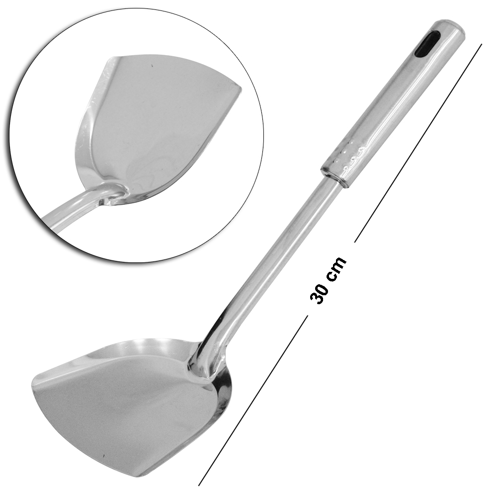 ESPATULA DE INOX 30X9CM