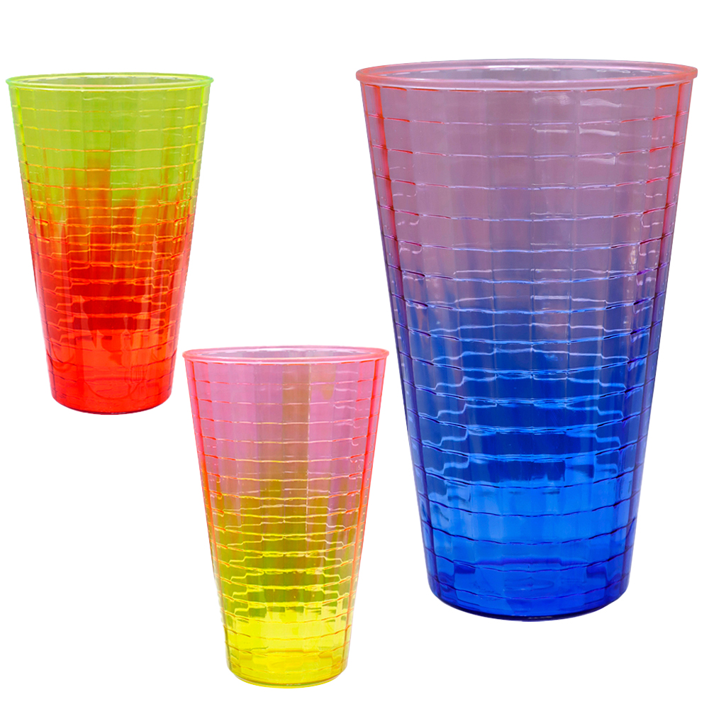 COPO DE PLASTICO DEGRADE 280ML