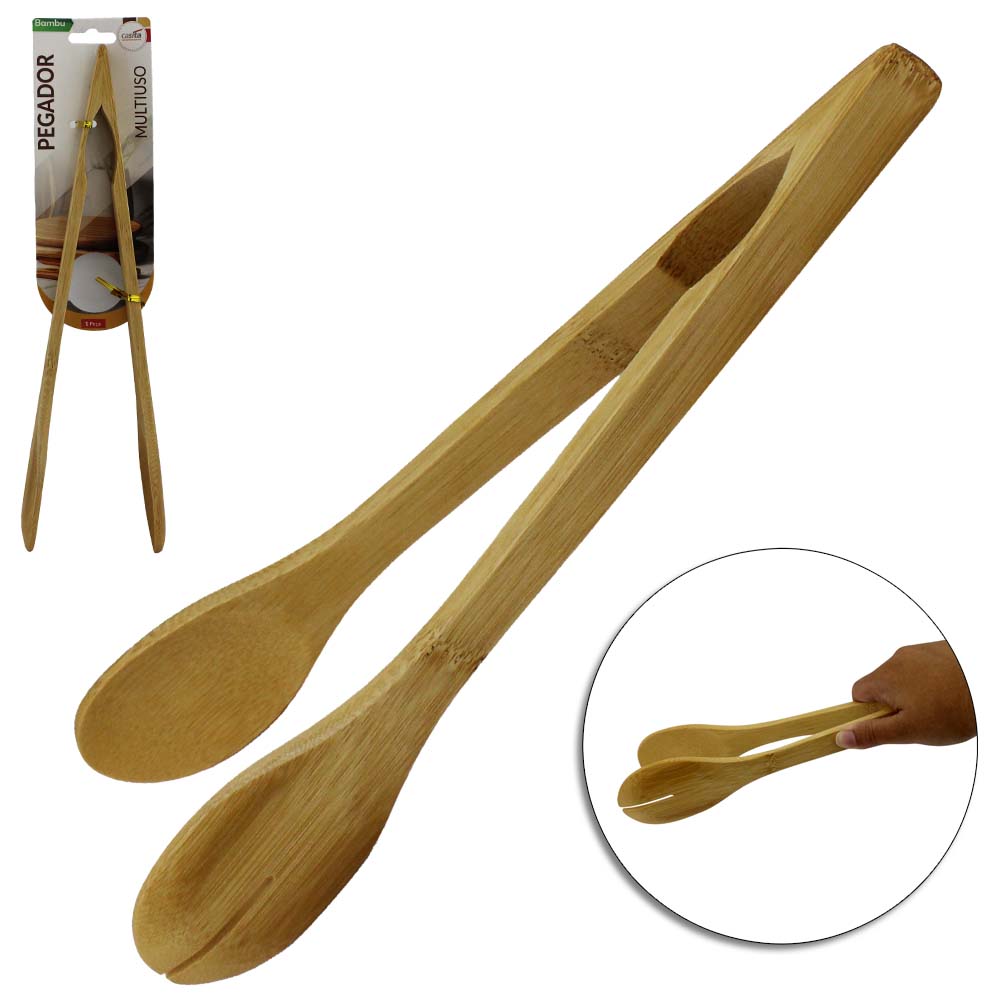 PEGADOR DE BAMBU MULTIUSO 30CM