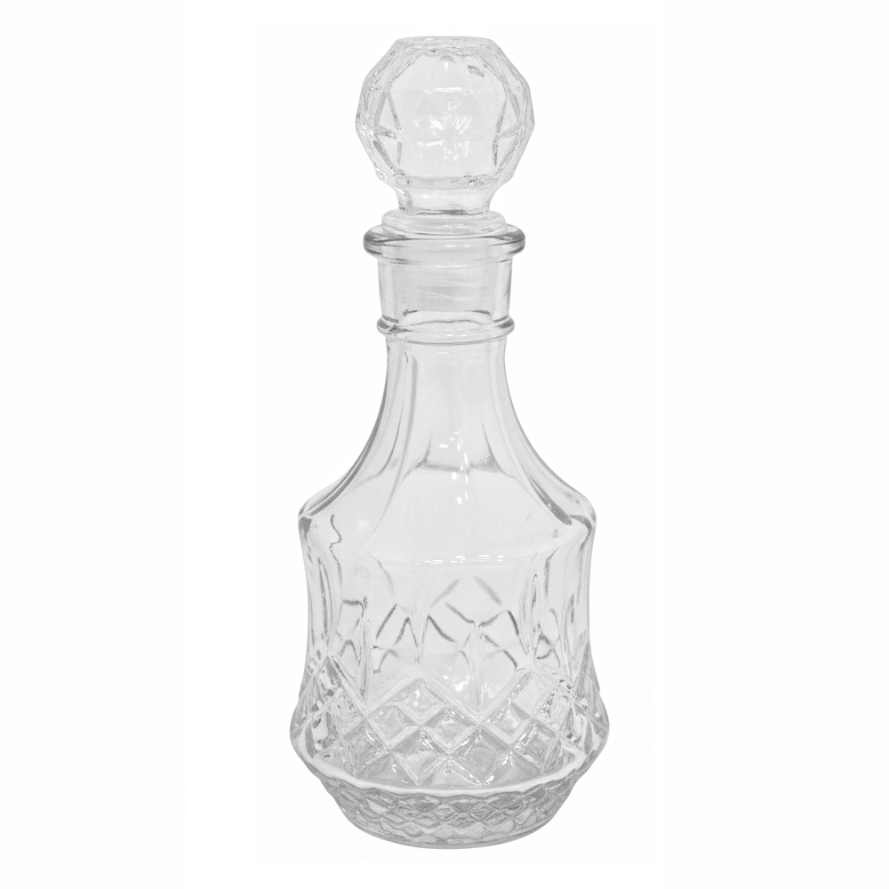 LICOREIRA DE VIDRO REDONDA 550ML