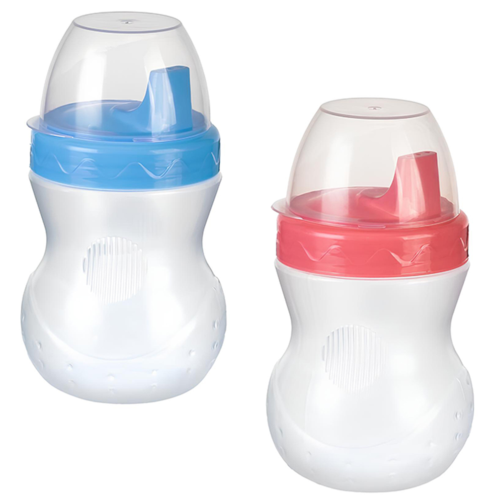 COPO BABY COM TAMPA + BICO DE PLASTICO BUDA 350ML