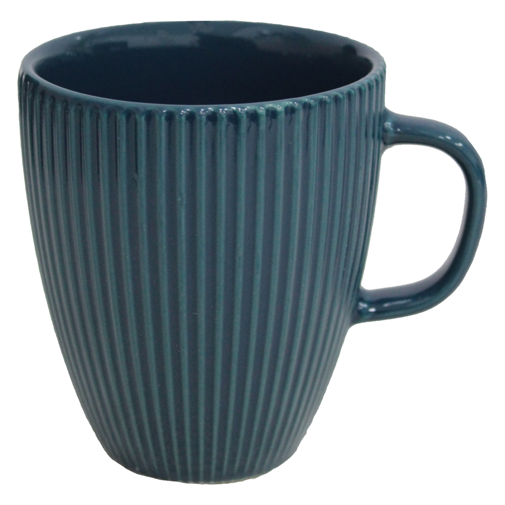 CANECA XICARA DE PORCELANA LUME AZUL SAFIRA 230ML 