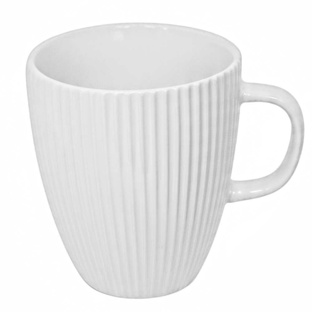 CANECA XICARA DE PORCELANA LUME BRANCA 230ML 