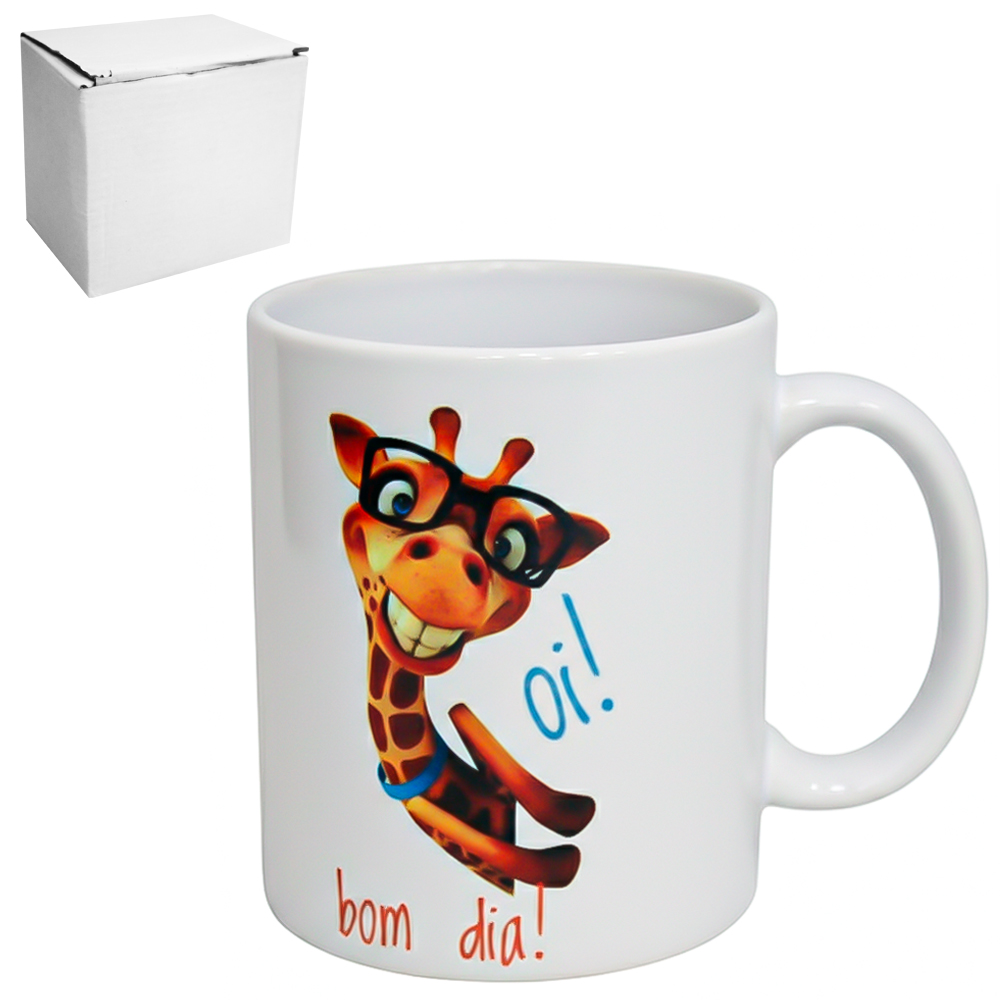 CANECA DE PORCELANA 350ML