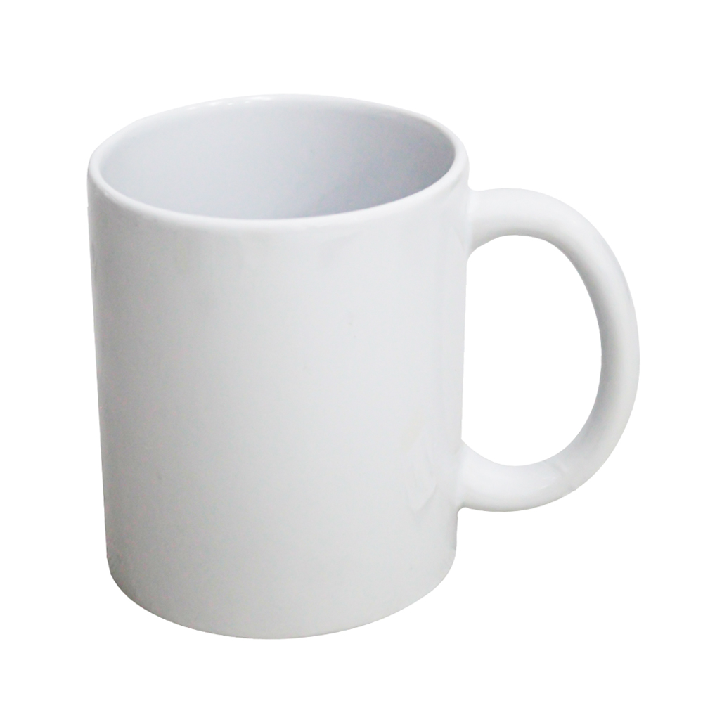 CANECA DE PORCELANA BRANCA 330ML