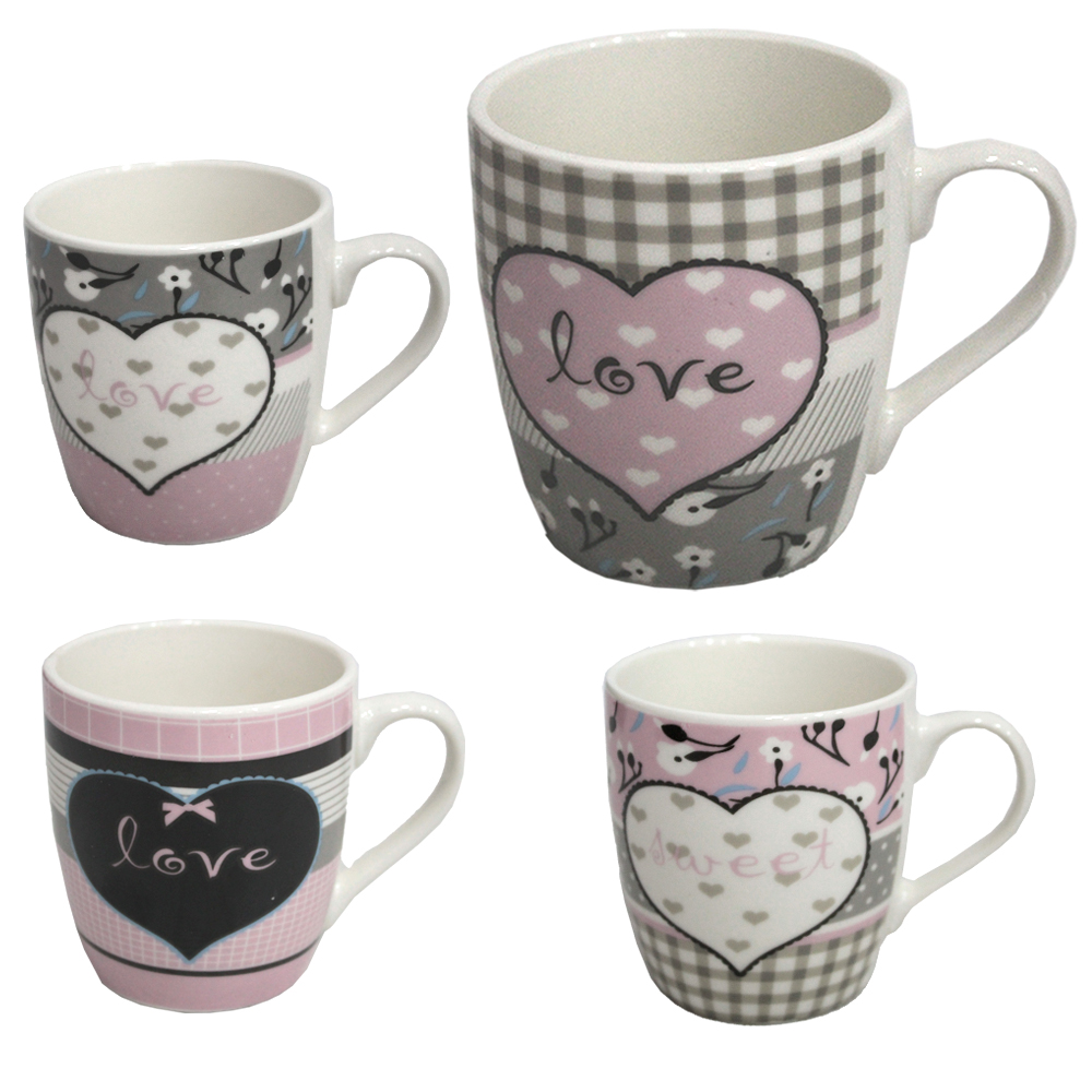CANECA DE PORCELANA LOVE 220ML