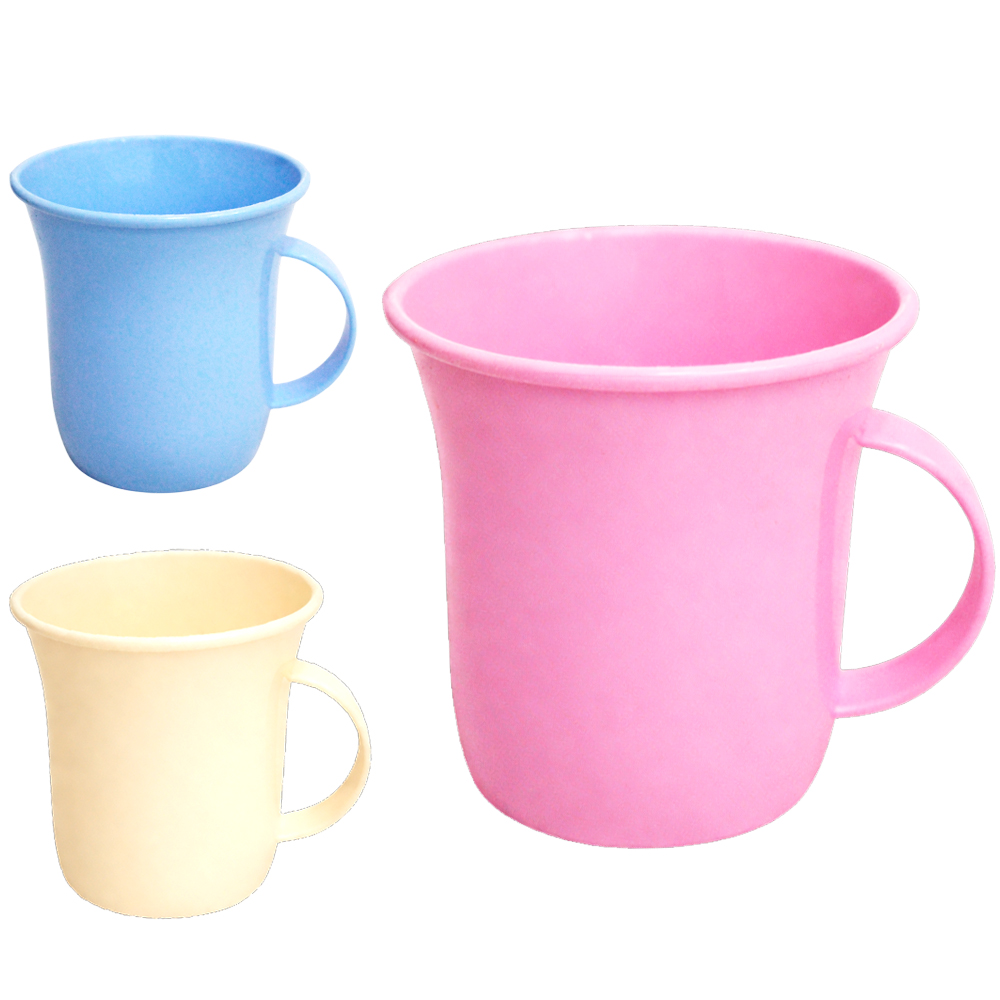 CANECA DE PLASTICO LISA 260ML