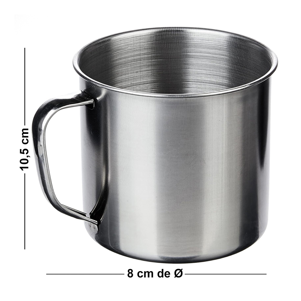 CANECA DE INOX 450ML