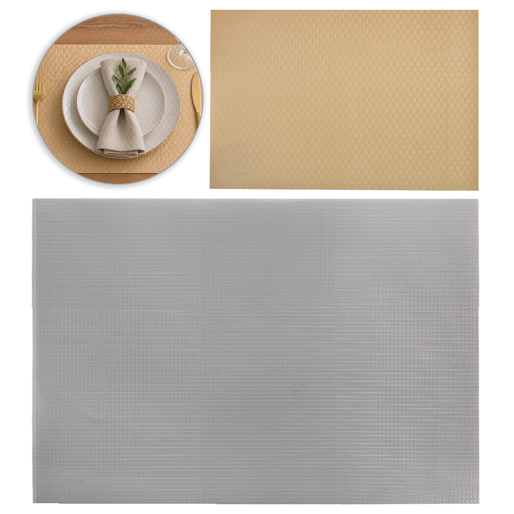 TOALHA LUGAR AMERICANO DE PVC RETANGULAR 45X30CM 