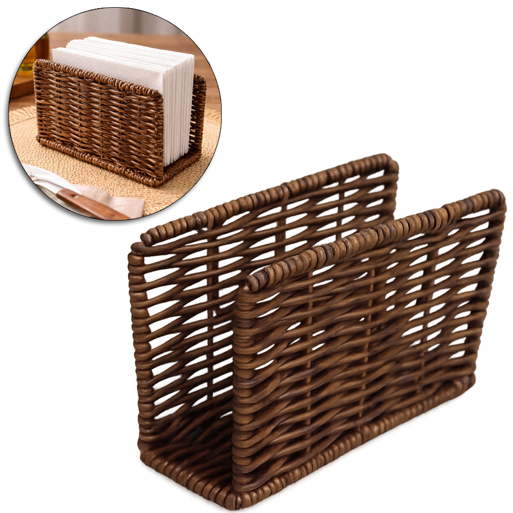 PORTA GUARDANAPO DE PLASTICO TIPO VIME 14X9X6CM