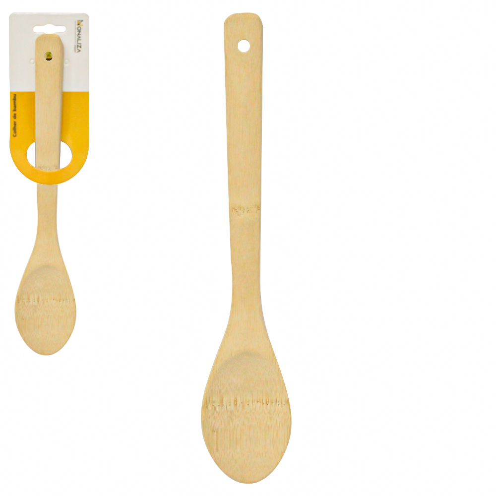 COLHER DE BAMBU 30X6CM