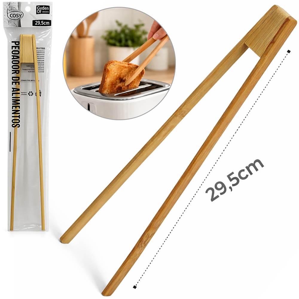 PEGADOR DE BAMBU MULTIUSO 29,5CM