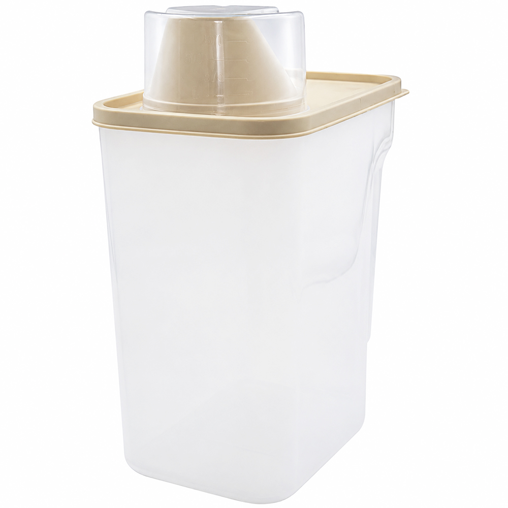 DISPENSER MULTIUSO DE PLASTICO COM COPO TAMPA NEX HOME 3000 / 180ML