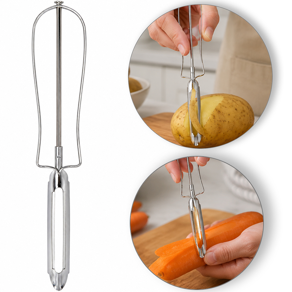 CORTADOR DESCASCADOR DE LEGUMES / FRUTAS NEX COOK  DE INOX 15,5CM