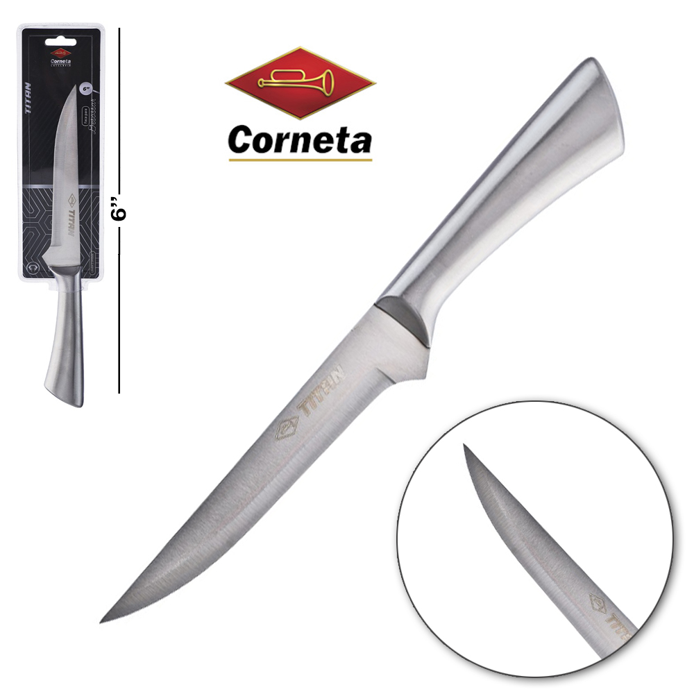 FACA DE DESOSSAR / ACOUGUEIRO DE INOX  6'' TITAN TD 