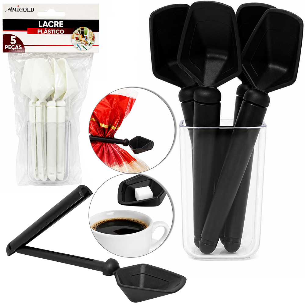 LACRA VEDA EMBALAGEM DE PLASTICO PA / PEGADOR MULTIUSO COM 4 PECAS + SUPORTE MAGNETICO