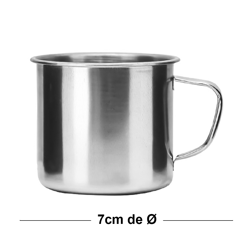 CANECA DE INOX 170ML