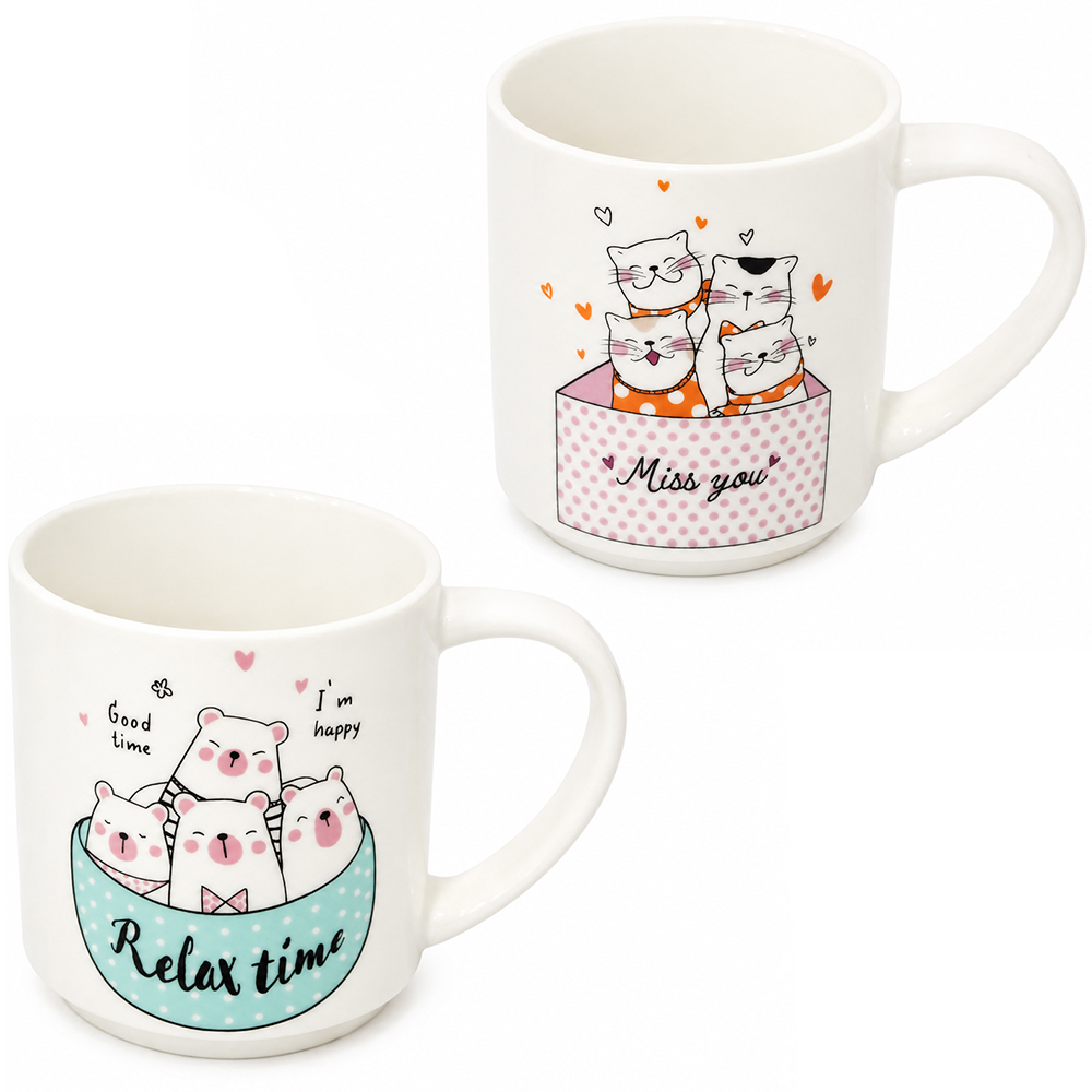 CANECA DE PORCELANA 260ML