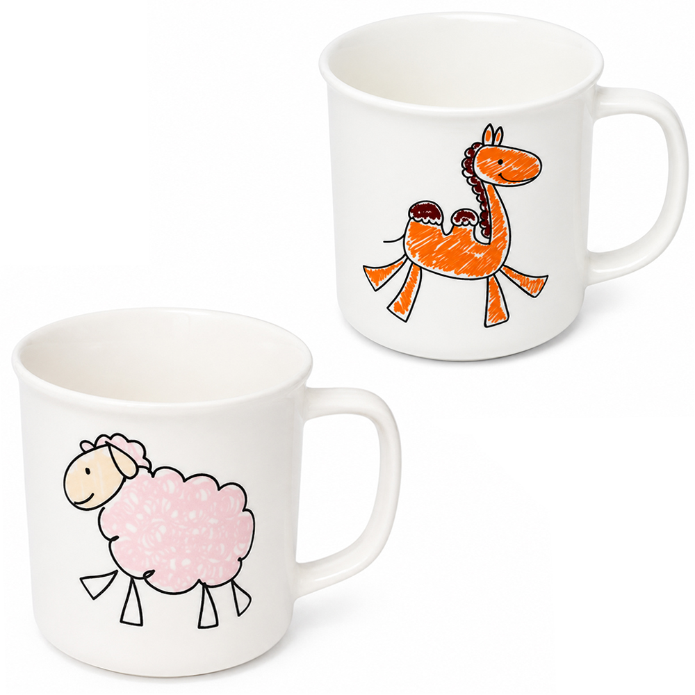 CANECA DE PORCELANA 360ML