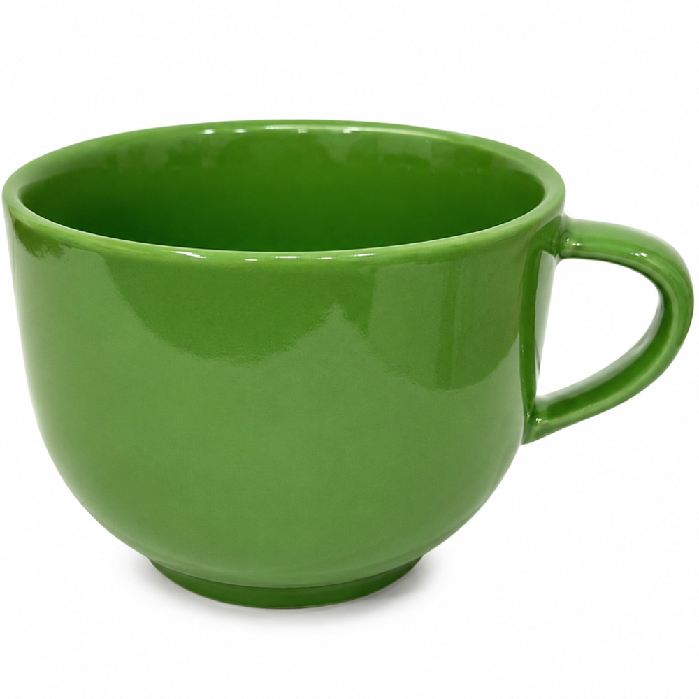 CANECA DE PORCELANA JUMBO VERDE MENTA 450ML 
