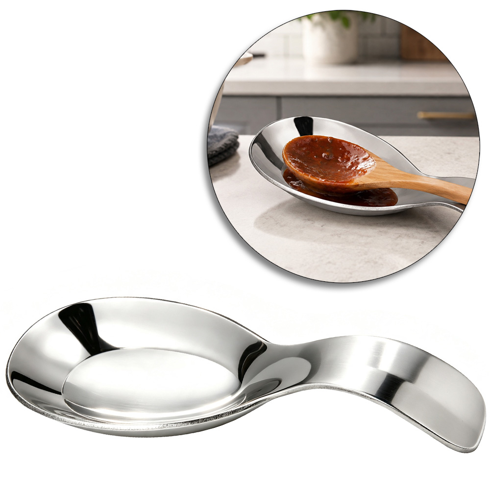 DESCANSO PARA TALHER DE INOX 20X8,5CM 