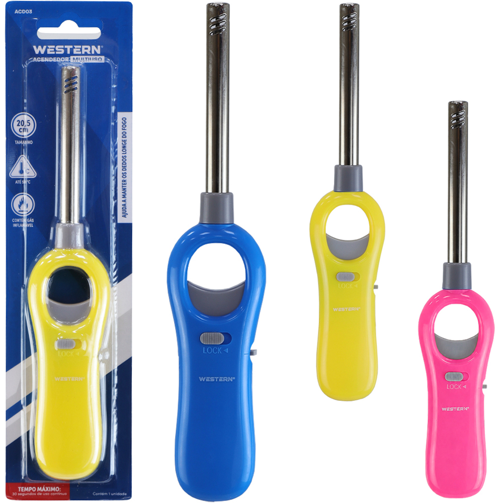 ACENDEDOR DE FOGAO A GAS 20,5CM