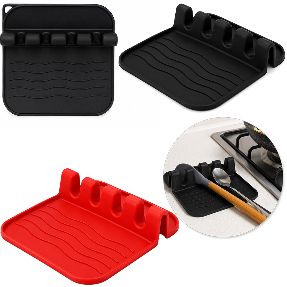 DESCANSO DE SILICONE MULTIUSO 13,8X13,5X3,8CM 